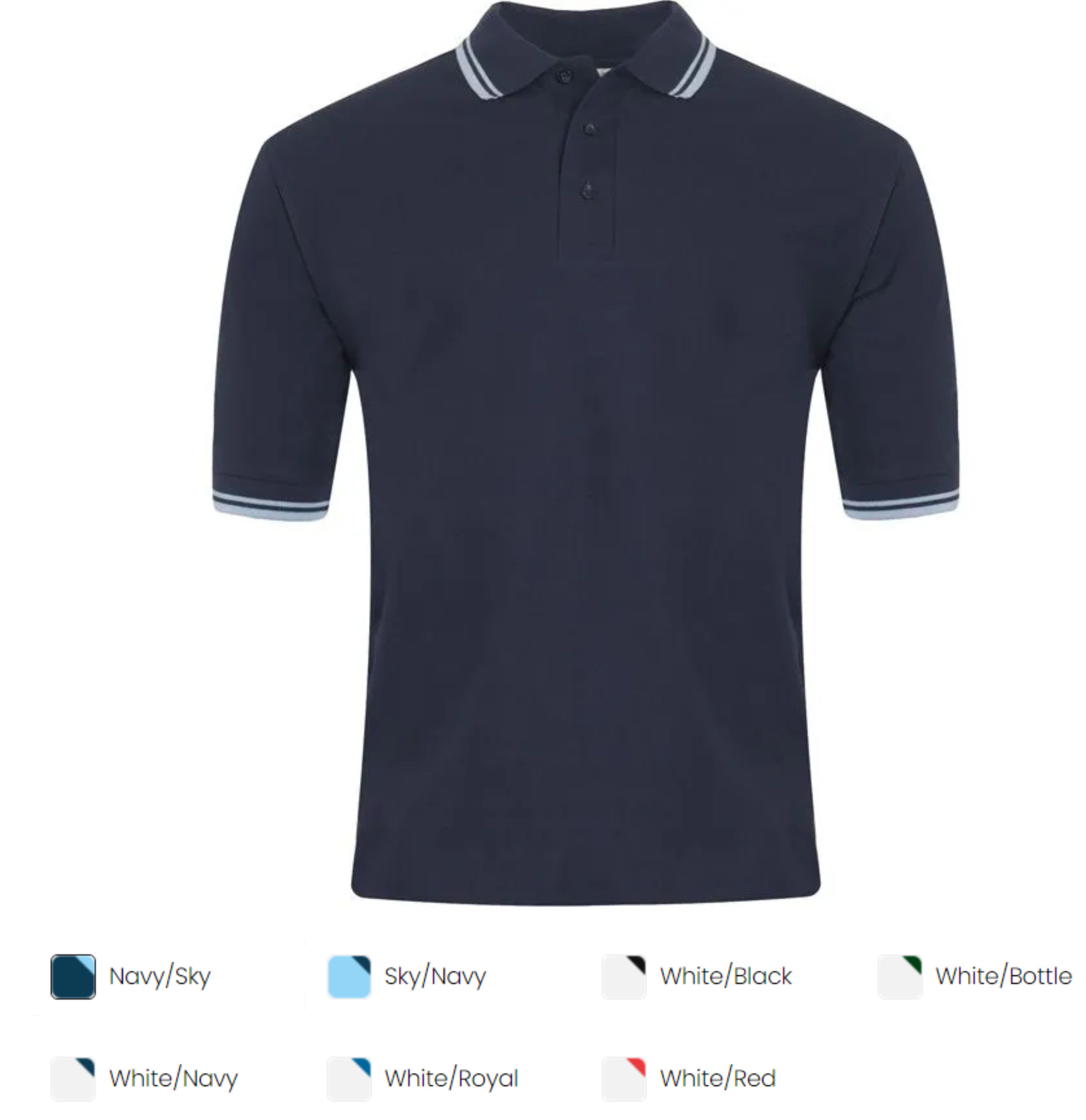 Banner Childs Penthouse Tipped Polo - Click Image to Close